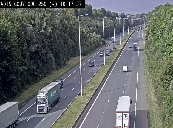 <h2>Webcam autoroute Belgique - Gouy-lez-piéton - E42 - BK 90.3</h2>
