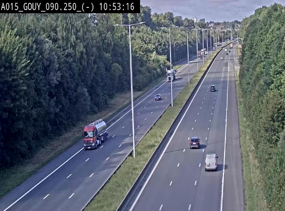 <h2>Webcam autoroute Belgique - Gouy-lez-piéton - E42 - BK 90.3</h2>