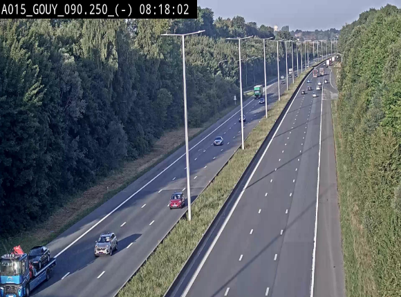 <h2>Webcam autoroute Belgique - Gouy-lez-piéton - E42 - BK 90.3</h2>