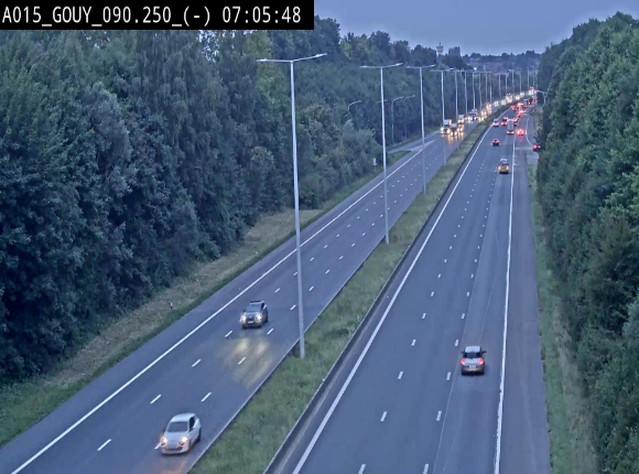 <h2>Webcam autoroute Belgique - Gouy-lez-piéton - E42 - BK 90.3</h2>