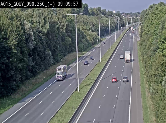 <h2>Webcam autoroute Belgique - Gouy-lez-piéton - E42 - BK 90.3</h2>