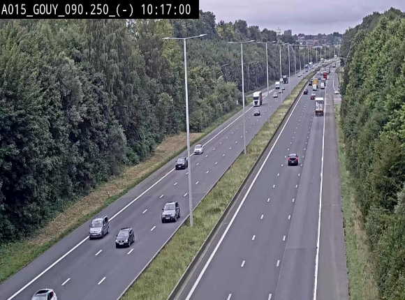 <h2>Webcam autoroute Belgique - Gouy-lez-piéton - E42 - BK 90.3</h2>