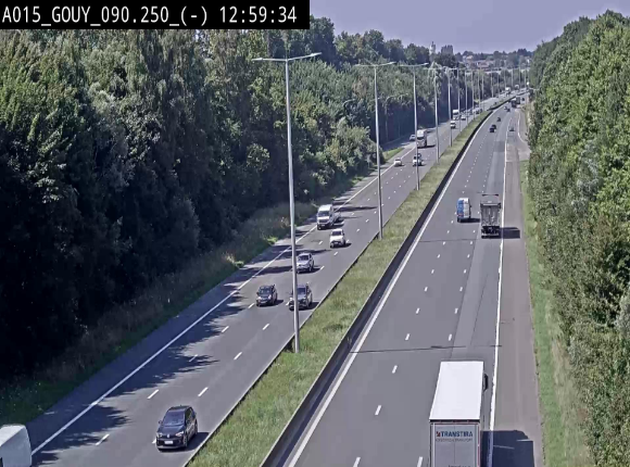 <h2>Webcam autoroute Belgique - Gouy-lez-piéton - E42 - BK 90.3</h2>