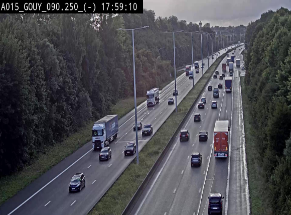 <h2>Webcam autoroute Belgique - Gouy-lez-piéton - E42 - BK 90.3</h2>