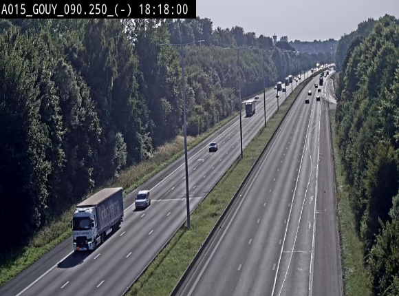 <h2>Webcam autoroute Belgique - Gouy-lez-piéton - E42 - BK 90.3</h2>