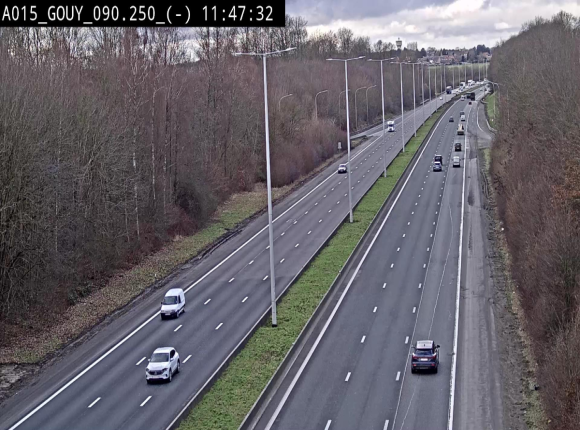 <h2>Webcam autoroute Belgique - Gouy-lez-piéton - E42 - BK 90.3</h2>
