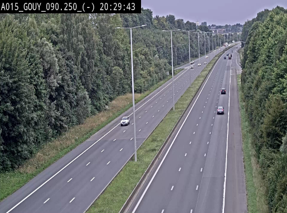 <h2>Webcam autoroute Belgique - Gouy-lez-piéton - E42 - BK 90.3</h2>