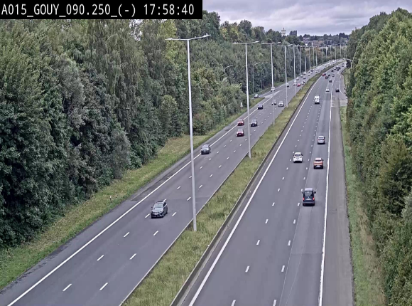 <h2>Webcam autoroute Belgique - Gouy-lez-piéton - E42 - BK 90.3</h2>