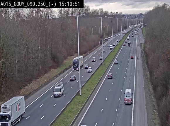 <h2>Webcam autoroute Belgique - Gouy-lez-piéton - E42 - BK 90.3</h2>