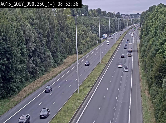<h2>Webcam autoroute Belgique - Gouy-lez-piéton - E42 - BK 90.3</h2>