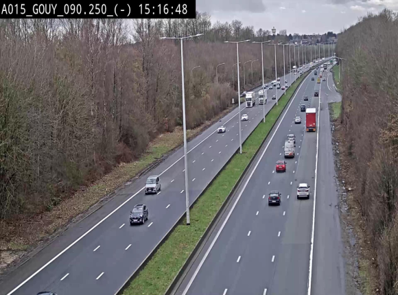 <h2>Webcam autoroute Belgique - Gouy-lez-piéton - E42 - BK 90.3</h2>