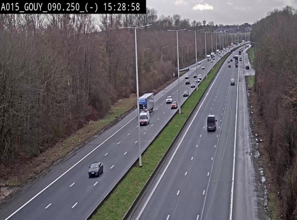 <h2>Webcam autoroute Belgique - Gouy-lez-piéton - E42 - BK 90.3</h2>