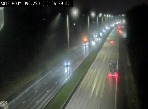 Webcam autoroute Belgique - Gouy-lez-piéton - E42 - BK 90.3