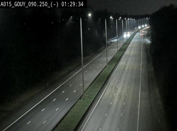 Webcam autoroute Belgique - Gouy-lez-piéton - E42 - BK 90.3