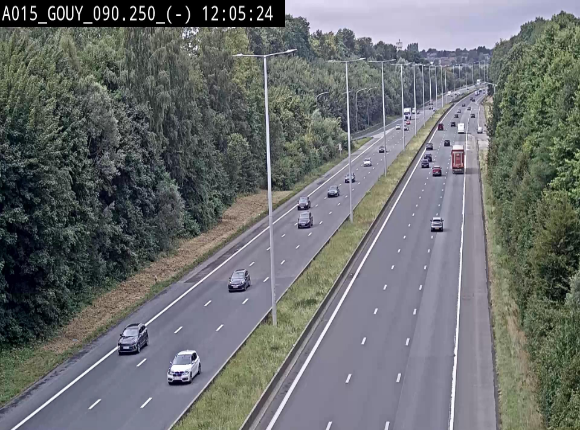 <h2>Webcam autoroute Belgique - Gouy-lez-piéton - E42 - BK 90.3</h2>