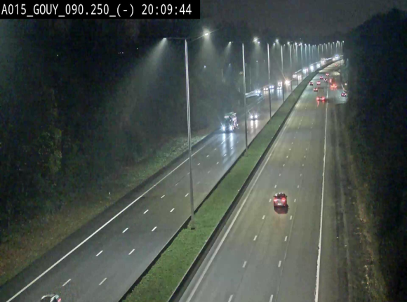Webcam autoroute Belgique - Gouy-lez-piéton - E42 - BK 90.3