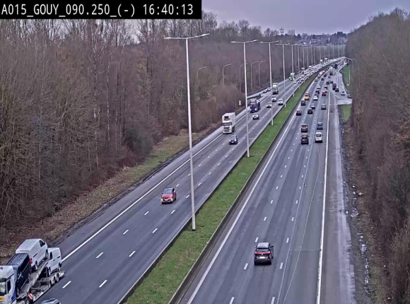 <h2>Webcam autoroute Belgique - Gouy-lez-piéton - E42 - BK 90.3</h2>