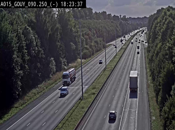 <h2>Webcam autoroute Belgique - Gouy-lez-piéton - E42 - BK 90.3</h2>