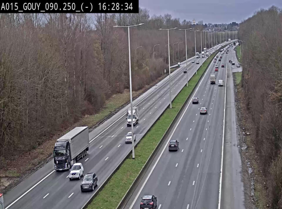<h2>Webcam autoroute Belgique - Gouy-lez-piéton - E42 - BK 90.3</h2>