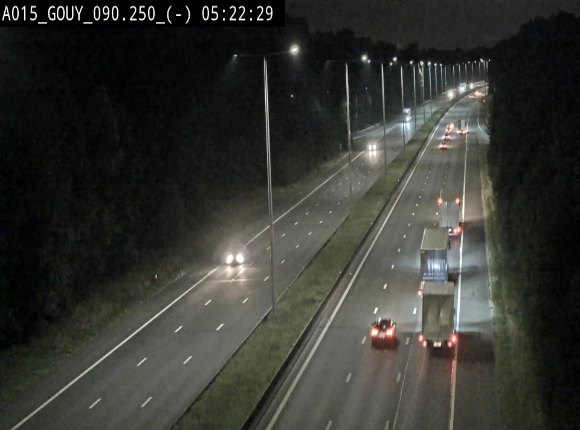 <h2>Webcam autoroute Belgique - Gouy-lez-piéton - E42 - BK 90.3</h2>