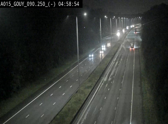 Webcam autoroute Belgique - Gouy-lez-piéton - E42 - BK 90.3