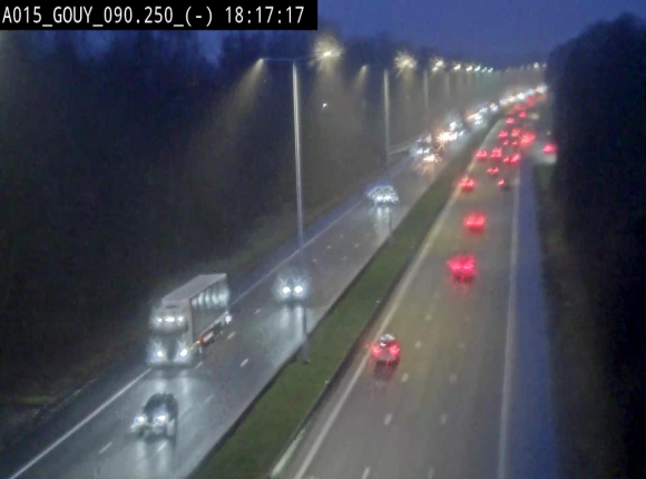 <h2>Webcam autoroute Belgique - Gouy-lez-piéton - E42 - BK 90.3</h2>