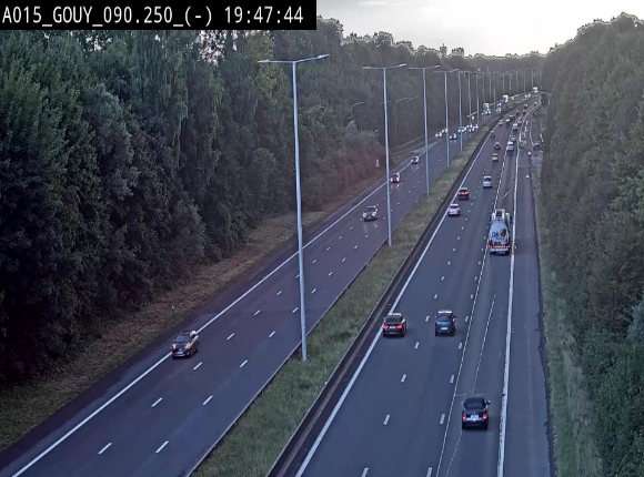 <h2>Webcam autoroute Belgique - Gouy-lez-piéton - E42 - BK 90.3</h2>
