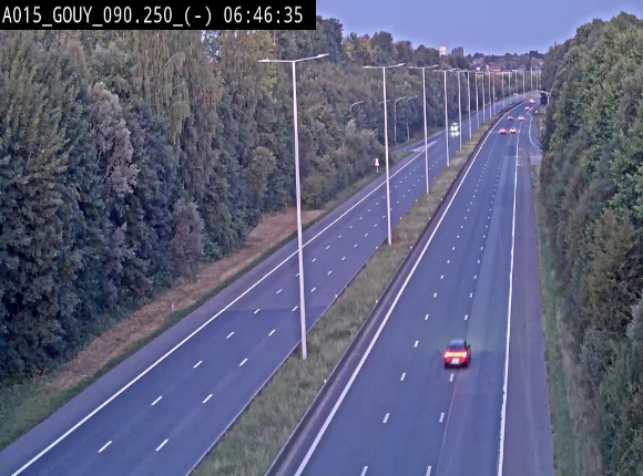 <h2>Webcam autoroute Belgique - Gouy-lez-piéton - E42 - BK 90.3</h2>