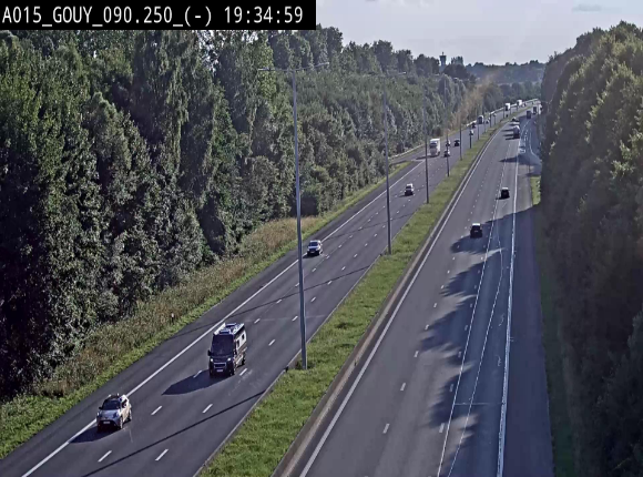 <h2>Webcam autoroute Belgique - Gouy-lez-piéton - E42 - BK 90.3</h2>
