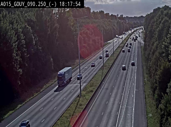 <h2>Webcam autoroute Belgique - Gouy-lez-piéton - E42 - BK 90.3</h2>