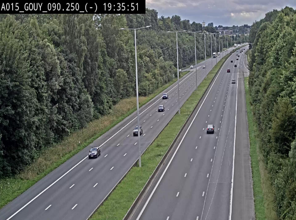 <h2>Webcam autoroute Belgique - Gouy-lez-piéton - E42 - BK 90.3</h2>