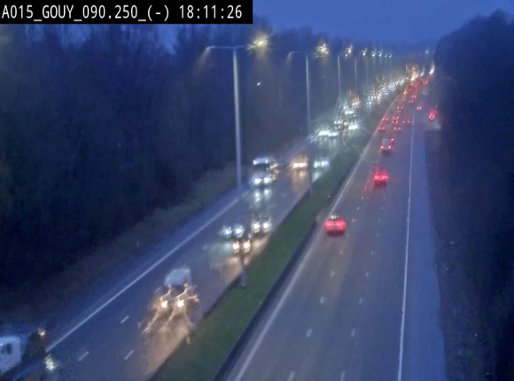 <h2>Webcam autoroute Belgique - Gouy-lez-piéton - E42 - BK 90.3</h2>