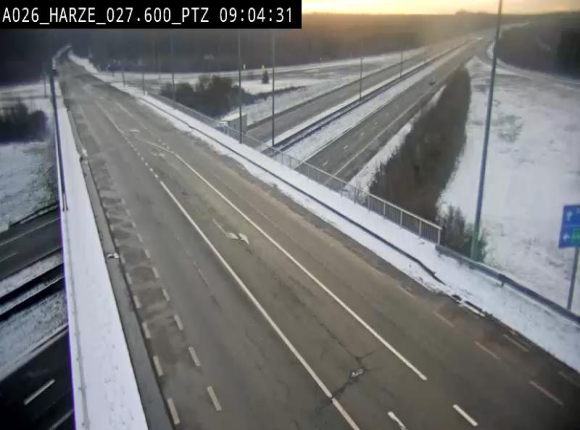 <h2>Caméra autoroute Belgique - Sougné-Remouchamps,E25 direction Luxembourg</h2>