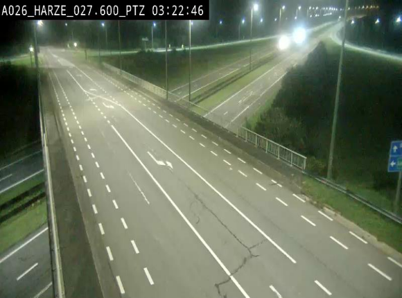 <h2>Caméra autoroute Belgique - Sougné-Remouchamps,E25 direction Luxembourg</h2>