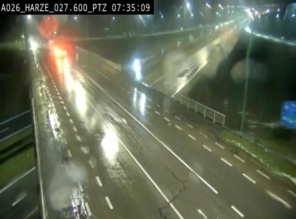 <h2>Caméra autoroute Belgique - Sougné-Remouchamps,E25 direction Luxembourg</h2>