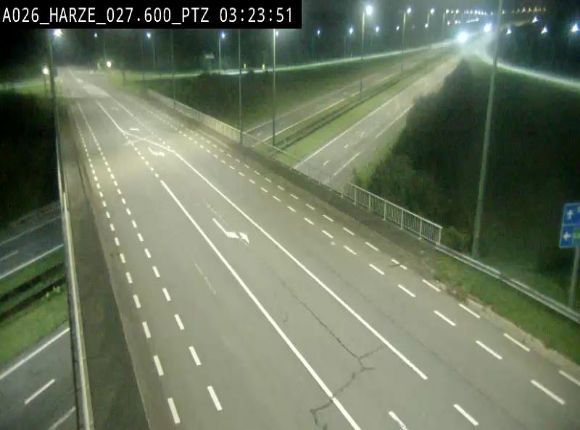 <h2>Caméra autoroute Belgique - Sougné-Remouchamps,E25 direction Luxembourg</h2>
