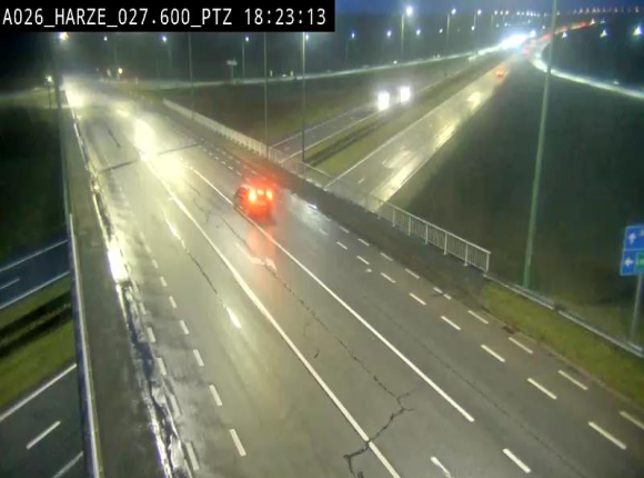 Caméra autoroute Belgique - Sougné-Remouchamps,E25 direction Luxembourg