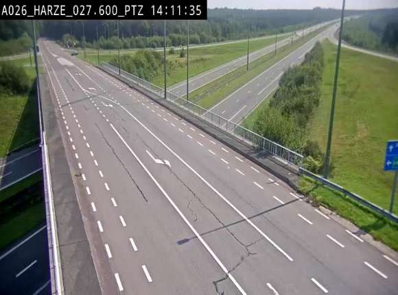 <h2>Caméra autoroute Belgique - Sougné-Remouchamps,E25 direction Luxembourg</h2>