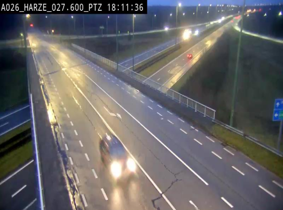 <h2>Caméra autoroute Belgique - Sougné-Remouchamps,E25 direction Luxembourg</h2>