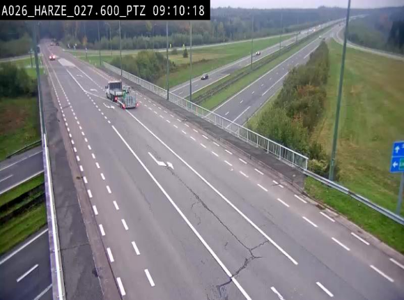 <h2>Caméra autoroute Belgique - Sougné-Remouchamps,E25 direction Luxembourg</h2>