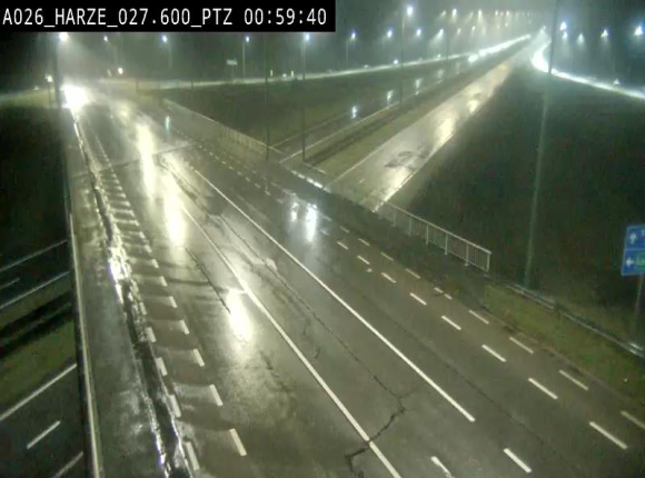 <h2>Caméra autoroute Belgique - Sougné-Remouchamps,E25 direction Luxembourg</h2>