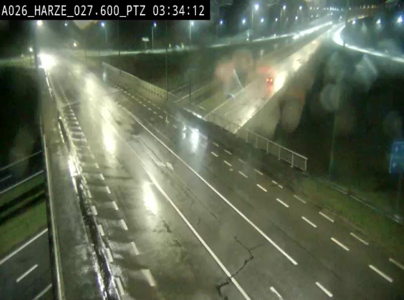 Caméra autoroute Belgique - Sougné-Remouchamps,E25 direction Luxembourg