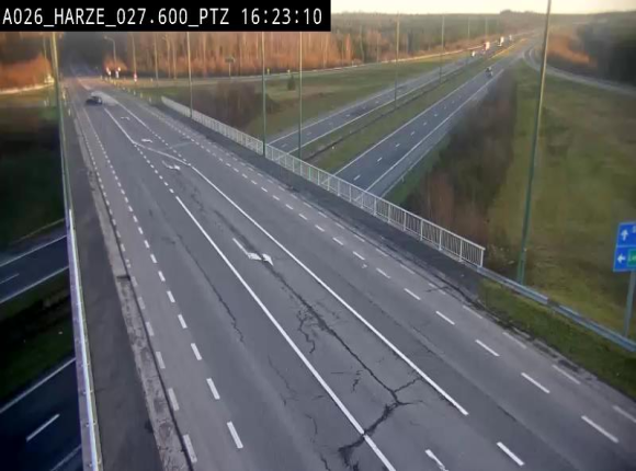 <h2>Caméra autoroute Belgique - Sougné-Remouchamps,E25 direction Luxembourg</h2>