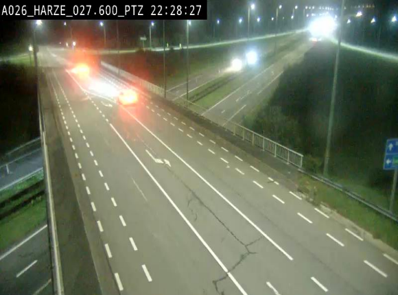 <h2>Caméra autoroute Belgique - Sougné-Remouchamps,E25 direction Luxembourg</h2>