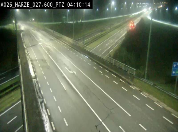 Caméra autoroute Belgique - Sougné-Remouchamps,E25 direction Luxembourg
