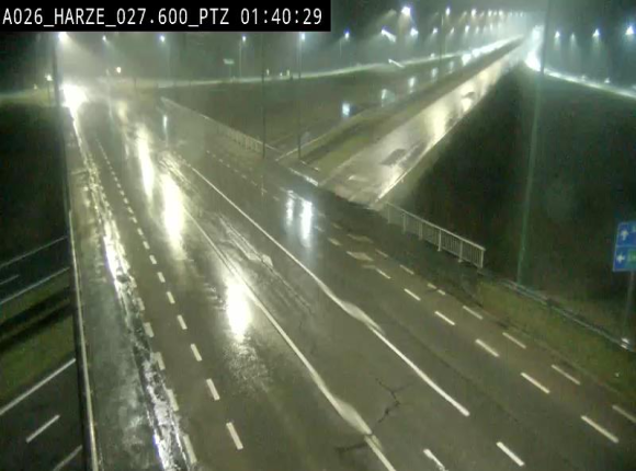 <h2>Caméra autoroute Belgique - Sougné-Remouchamps,E25 direction Luxembourg</h2>