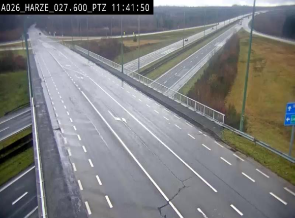 <h2>Caméra autoroute Belgique - Sougné-Remouchamps,E25 direction Luxembourg</h2>