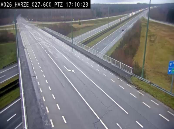 <h2>Caméra autoroute Belgique - Sougné-Remouchamps,E25 direction Luxembourg</h2>