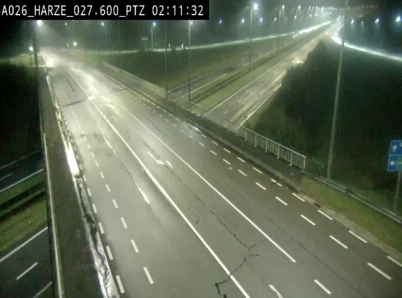 <h2>Caméra autoroute Belgique - Sougné-Remouchamps,E25 direction Luxembourg</h2>