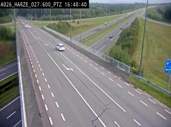 <h2>Caméra autoroute Belgique - Sougné-Remouchamps,E25 direction Luxembourg</h2>